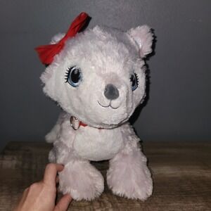 Build a Bear Pink Frost Fox Merry Mission stuffed CHRISTMAS plush